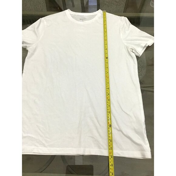 GOODFELLOW MENS WHITE CREW NECK SHORT SLEEVE T-SHIRT SIZE MEDIUM - Picture 6 of 6